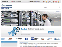 Tablet Screenshot of nidam.com